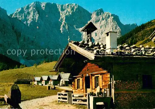 AK / Ansichtskarte Hinterriss_Tirol Engalm mit Grubenkar Nordwand  Hinterriss Tirol