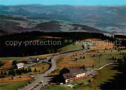 AK / Ansichtskarte Kandel_Breisgau Berghotel Kandel Fliegeraufnahme Kandel Breisgau