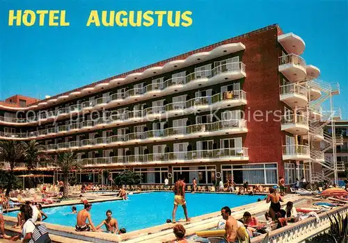 AK / Ansichtskarte Salou Hotel Augustus Pool Salou
