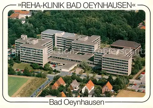 AK / Ansichtskarte Bad_Oeynhausen Reha Klinik Fliegeraufnahme Bad_Oeynhausen