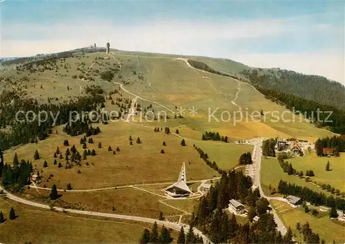 AK / Ansichtskarte Feldberg_1450m_Schwarzwald Fliegeraufnahme 