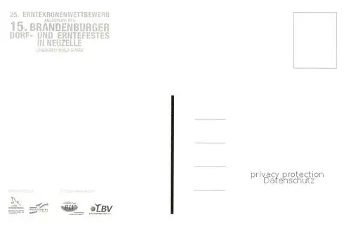 AK / Ansichtskarte Neuzelle 15. Brandenburger Dorf  und Erntefest Neuzelle