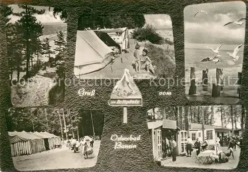 AK / Ansichtskarte Bansin_Ostseebad Zeltplatz Teilansichten Bansin_Ostseebad