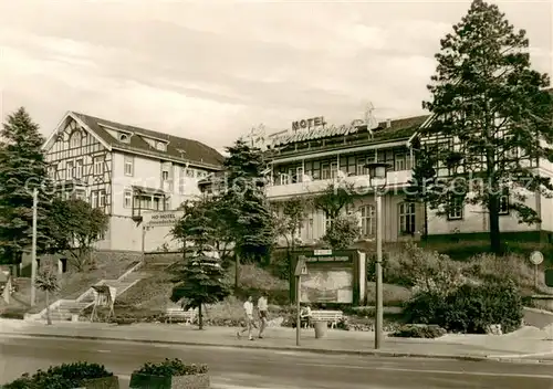 AK / Ansichtskarte Bad_Salzungen Hotel Freundschaft Aussenansicht Bad_Salzungen