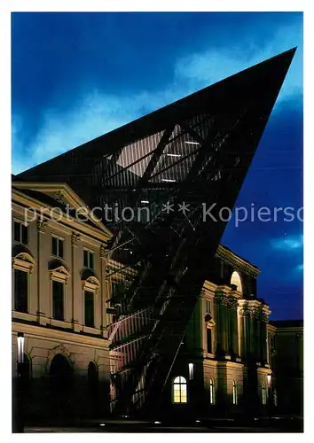 AK / Ansichtskarte Dresden Militaer Historische Museum Aussenansicht Dresden