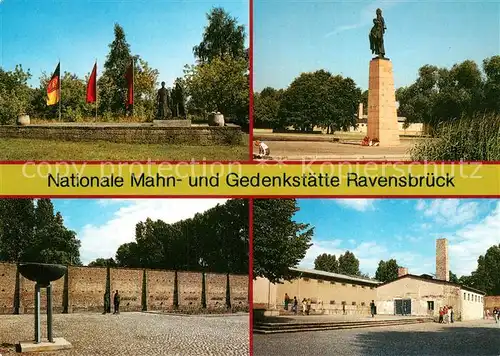 AK / Ansichtskarte Fuerstenberg_Havel Nationale Mahn  und Gedenkstaette Ravensbrueck Fuerstenberg_Havel