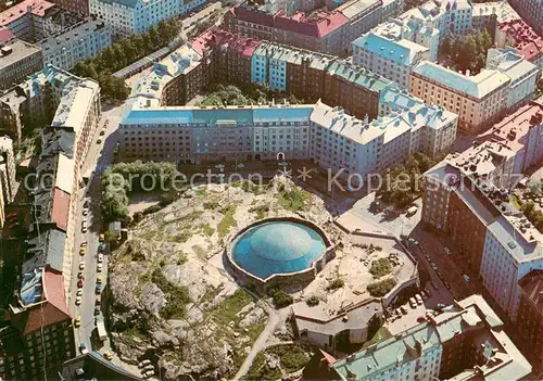 AK / Ansichtskarte Helsinki Fliegeraufnahme Taivallahden kirkko Helsinki