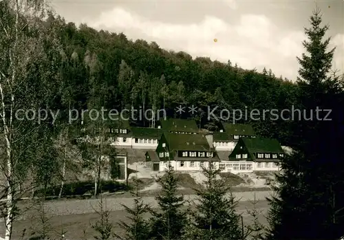 AK / Ansichtskarte Erlbach_Vogtland Ferienheim Aussenansicht Erlbach_Vogtland