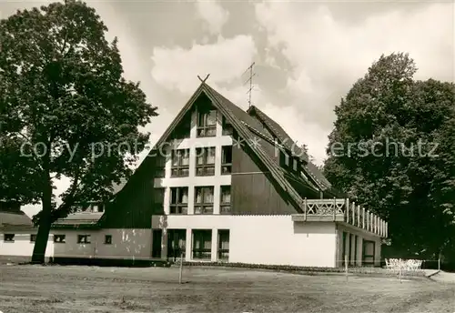 AK / Ansichtskarte Burg_Spreewald FDGB Erholungsheim Zur Bleiche Aussenansicht Burg Spreewald