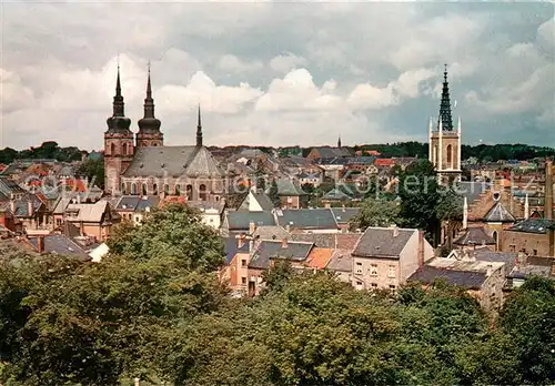 AK / Ansichtskarte Eupen Stadtpanorama Kirche Eupen