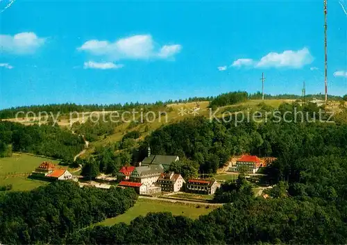 AK / Ansichtskarte Kreuzberg_Rhoen Naturpark Rhoen Kloster Kreuzberg Kreuzberg Rhoen