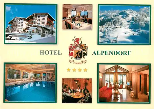 AK / Ansichtskarte Sankt_Johann_Pongau Hotel Alpendorf Hallenbad Gaststube Zimmer Sankt_Johann_Pongau