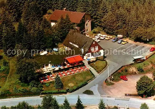 AK / Ansichtskarte Schulenberg_Oberharz Das Tanneck Hotel Restaurant Kaffeeterrasse Fliegeraufnahme Schulenberg_Oberharz