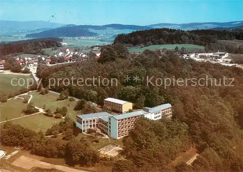 AK / Ansichtskarte Waldkirchen_Niederbayern Erholungsheim Dr Richard Zoeller Fliegeraufnahme Waldkirchen Niederbayern