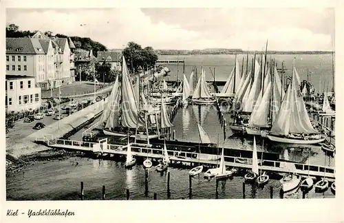 AK / Ansichtskarte Kiel Yachtklubhafen Kiel