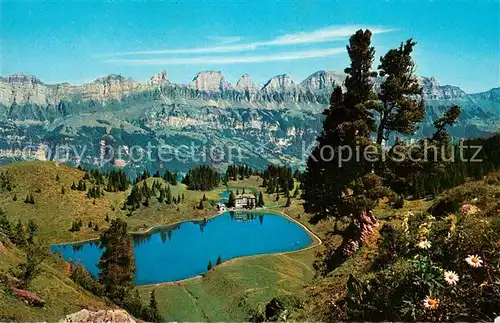 AK / Ansichtskarte Oberterzen_SG Hotel Seebenalp Panorama 