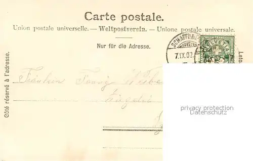 AK / Ansichtskarte Schaffhausen__SH Rheinfall 