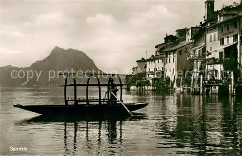AK / Ansichtskarte Gandria_Lago_di_Lugano Panorama Gandria_Lago_di_Lugano
