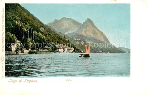 AK / Ansichtskarte Oria_Lago_di_Lugano_TI Panorama 