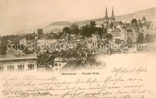 AK / Ansichtskarte Neuchatel_NE Vieille Ville Neuchatel NE