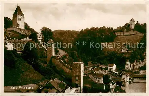 AK / Ansichtskarte Fribourg_FR Chateau Fribourg FR