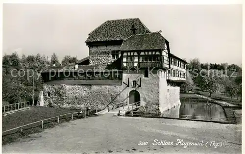 AK / Ansichtskarte Hagenwil_TG Schloss Hagenwil 