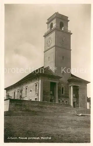 AK / Ansichtskarte Arbon_TG Neue protestantische Kirche Arbon_TG