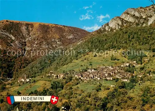 AK / Ansichtskarte Indemini Fliegeraufnahme Indemini