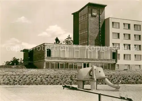 AK / Ansichtskarte Feldberg_Mecklenburg FDGB Erholungsheim Freundschaft Aussenansicht Feldberg_Mecklenburg