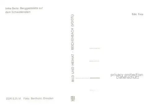 AK / Ansichtskarte Steina_Pulsnitz Teilansichten u. Berggaststaette auf d. Schwedenstein  