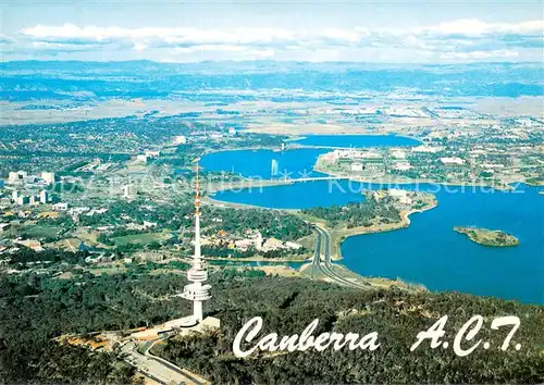 AK / Ansichtskarte Canberra_Australia Fliegeraufnahme 