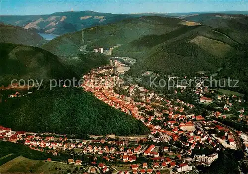 AK / Ansichtskarte Bad_Lauterberg mit Odertalsperre im Hintergrund Bad_Lauterberg
