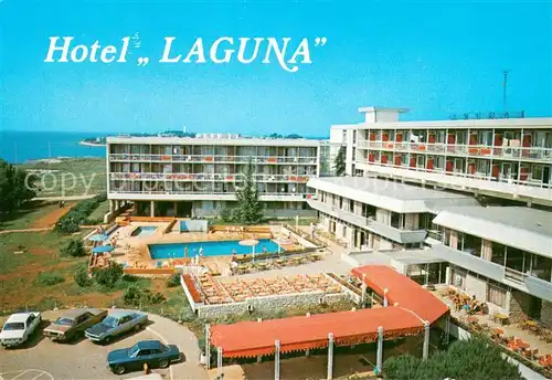 AK / Ansichtskarte Novigrad_Croatia Hotel Laguna Swimming Pool 