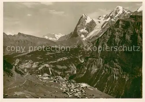 AK / Ansichtskarte Muerren_BE Alpenpanorama Muerren_BE