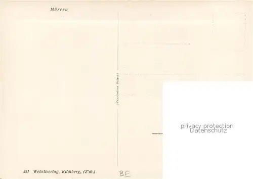 AK / Ansichtskarte Muerren_BE Alpenpanorama Muerren_BE