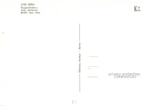 AK / Ansichtskarte Bern_BE Fliegeraufnahme Bern_BE