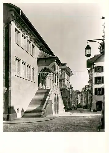 AK / Ansichtskarte Bern_BE Rathaus Hauptfront und Staatskanzlei Bern_BE