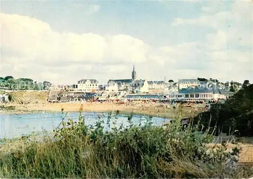 AK / Ansichtskarte Saint Quay Portrieux Vue generale et la plage Saint Quay Portrieux