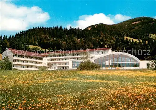 AK / Ansichtskarte Saulgrub Blindenkur  und Erholungsheim Blumenwiese Saulgrub