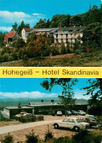 AK / Ansichtskarte Hohegeiss_Harz Hotel Skandinavia Hohegeiss Harz