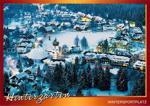 AK / Ansichtskarte Hinterzarten Hoehenluftkurort Wintersportplatz im Schwarzwald Hinterzarten