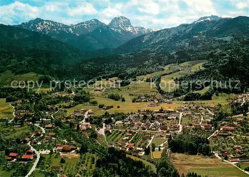 AK / Ansichtskarte Bad_Feilnbach am Wendelstein Fliegeraufnahme mit Inntaler Alpen Bad_Feilnbach