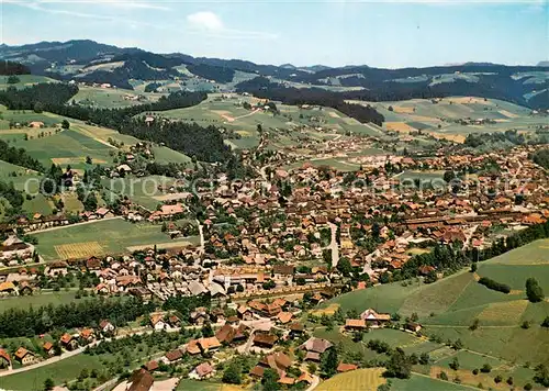 AK / Ansichtskarte Langnau_Emmental Fliegeraufnahme Langnau Emmental