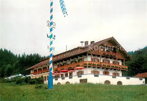 AK / Ansichtskarte Bad_Wiessee_Tegernsee Berggasthof Maibaum Bad_Wiessee_Tegernsee