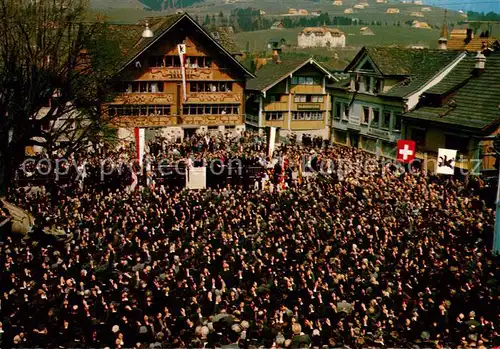 AK / Ansichtskarte Appenzell_IR Die Landsgemeinde Appenzell IR