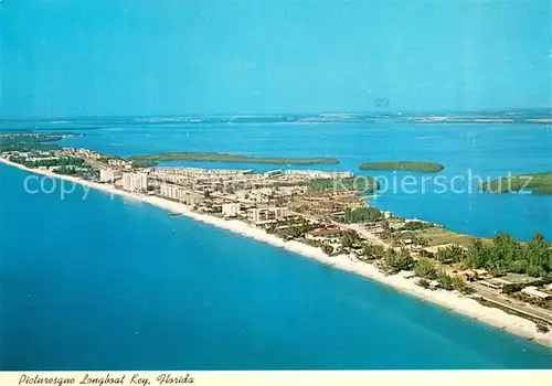 AK / Ansichtskarte Longboat_Key Fliegeraufnahme 