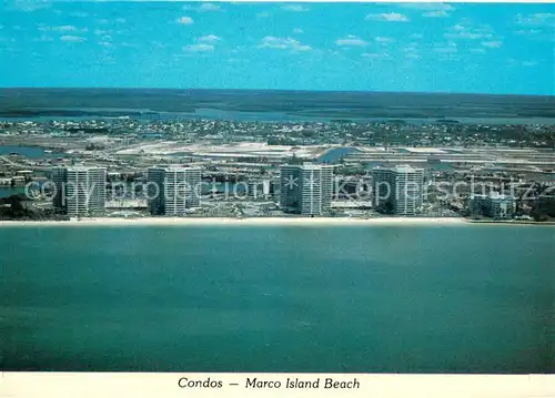 AK / Ansichtskarte Marco_Island_Florida Condos Air view 