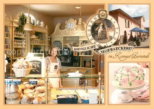 AK / Ansichtskarte Bornstedt_Potsdam Koenigliche Hofbaeckerei im Krongut Bornstedt Verkaufstheke Bornstedt_Potsdam
