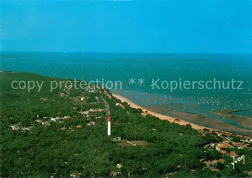 AK / Ansichtskarte Cap Ferret Fliegeraufnahme Bassin d Arcachon Cap Ferret