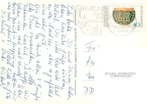 AK / Ansichtskarte Amrum Inselkirche Muehle Faehrschiff Anlegebruecke Jugendherberge Schwimmbad Amrum